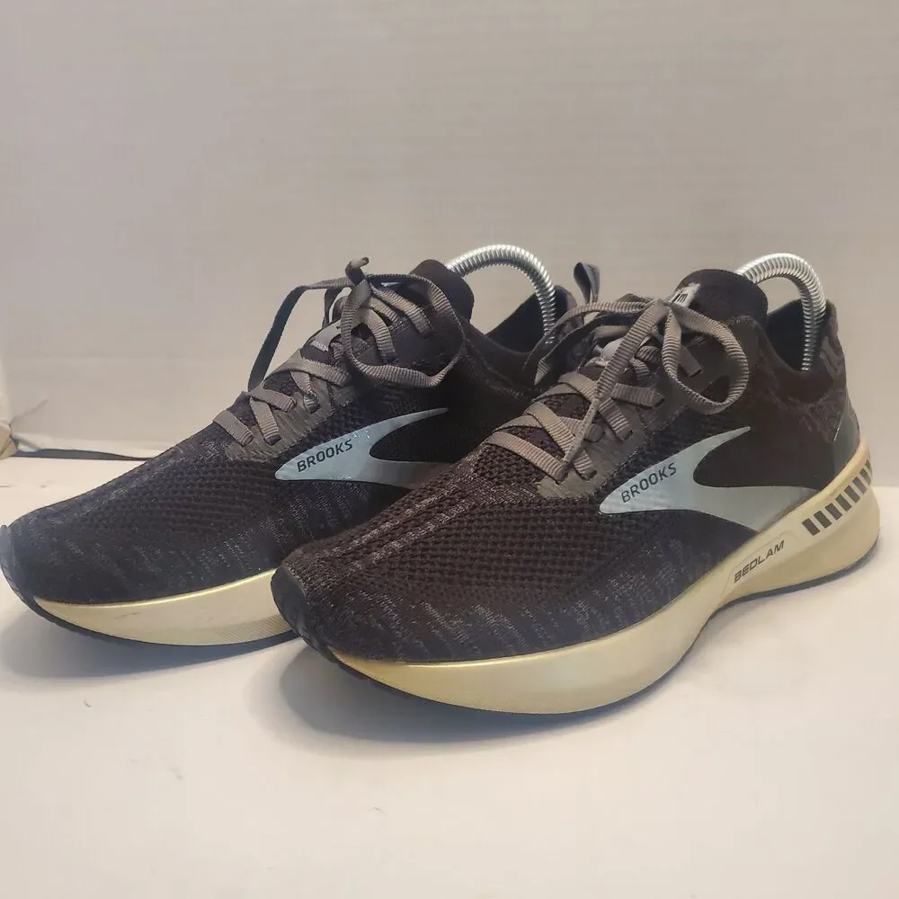 Brooks Bedlam 3 Running Shoes Women’s 8B Black White Sneakers 1203301B012
